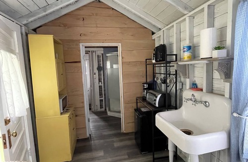 Canadohta Lake Cottage | Goldfinch Cottage: Cozy Rustic Lakefront Escape at The Pier, Perfect for 2!