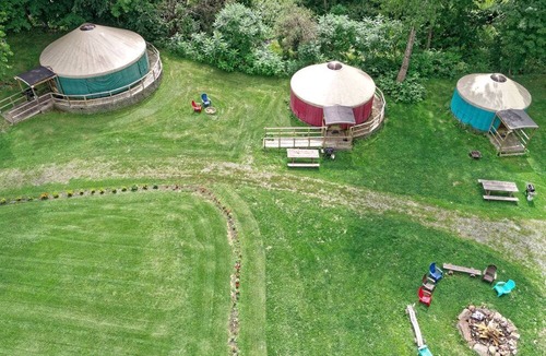 South Hartford RV Rental | Gorgeous Yurt for Family Getaways in Upstate New York