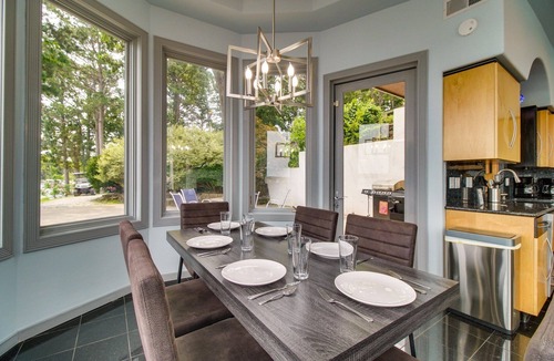 Dennis House | Grand Blue House Pool Hot Tub Theater Lakefront Sleeps 16