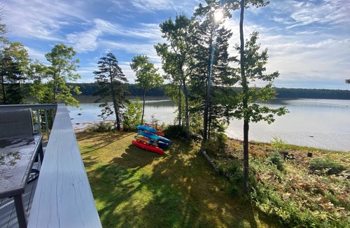 Prospect Harbor House | Grand Marsh Bay most private waterfront home. Protected habitat - Kayaks Incl