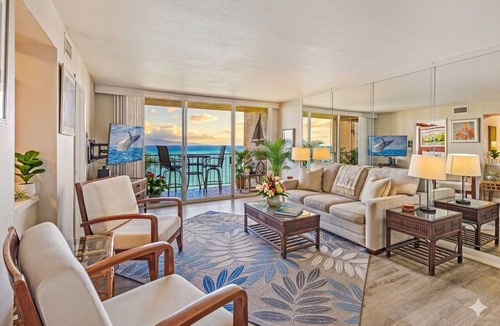 Kahana Condo | Hear the Waves, See the Islands and Turtles from the Lanai. Welcome to Maui
