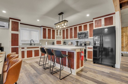 Salisbury Center House | Hidden Treasure Estate | Pond + Fire Pit