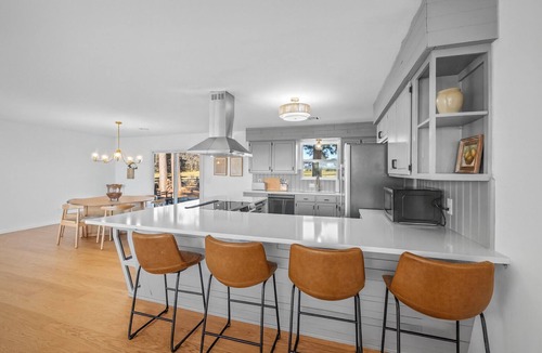Prairie Grove Other | Hilltop Farmhouse with Country Views Near the Grand at Willow Springs
