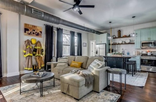 Gainesville Apartment | Historical Bell Tower Loft - Old FireHouse
