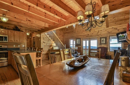 Ellijay Cabin | Home Run View by Mountain Oasis | Carters Lake & Mountain Views