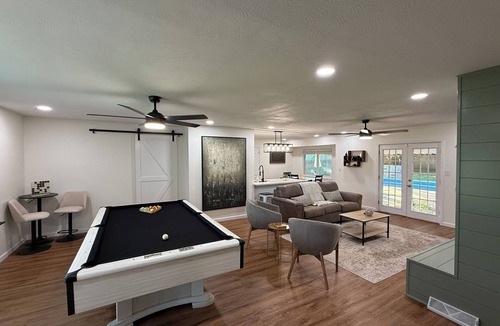 Brookline Station House | Home with private pool, pool table, and a great location