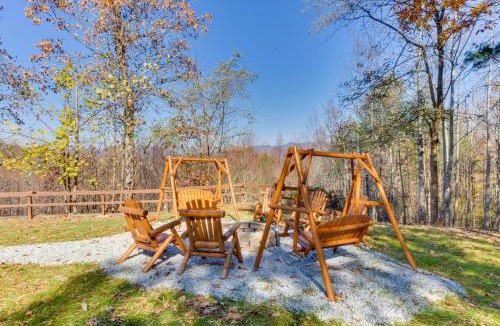 Blairsville House | Hot Tub, Arcade & Casino! Blue Ridge Mtn Mansion