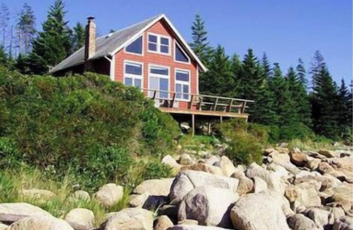 Stonington Cabin | House at the Point: Off-Grid Oceanfront Cabin