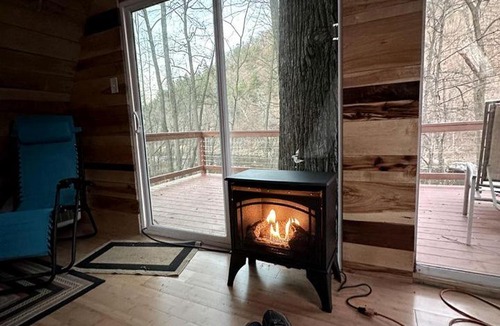 Hopewell House | Incredible A-Frame Tree House Overlooking the Raystown Branch Juniata River and Surrounded by Trees for a Peaceful Getaway in Hopewell, Pennsylvania