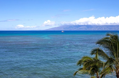 Kahana Resort | KBM Resorts: Kahana Reef KHR-408, 1 Bedroom Remodeled, Stunning Ocean Views for Miles, Whales, Turtles, Beach Front, Includes Rental Car!