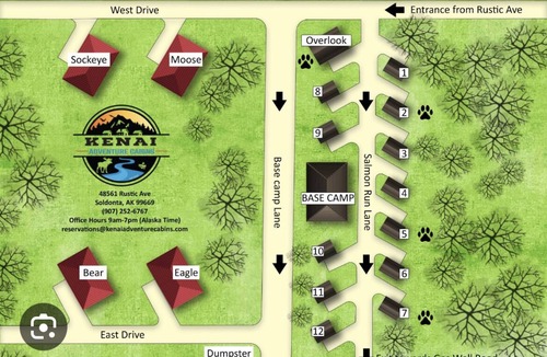 Kalifornsky Cabin | Kenai Adventure Cabins Sockeye 2/1