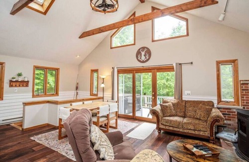 Eidelweiss Village Ski Chalet | Lake Access! Dog Friendly w/Hot Tub& Pellet Stove