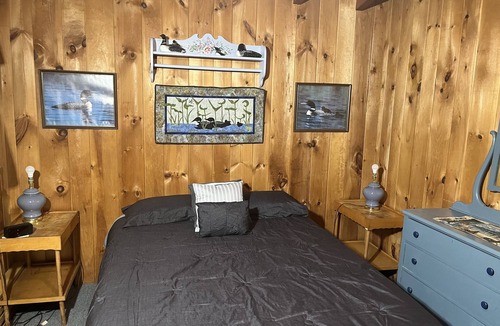 Center Lovell Cabin | Lake Front Camp with Mountain a view