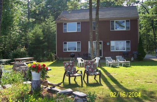 Damariscotta House | Lake front home with sandy beach and spectacular views