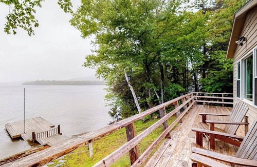 Greenville Cabin | Lake front home with privately shared dock for the homes in this complex