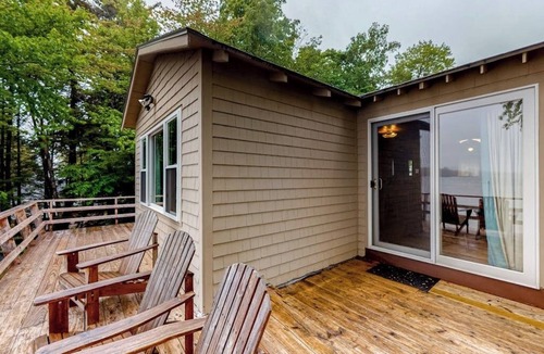 Greenville Cabin | Lake front home with privately shared dock for the homes in this complex