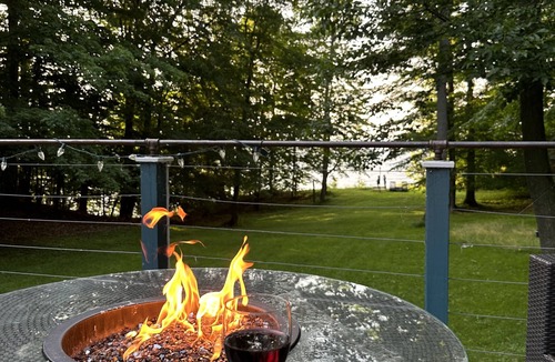 Sodus Point House | Lake Ontario Country Home, Beautiful views and access to a rocky private beach.