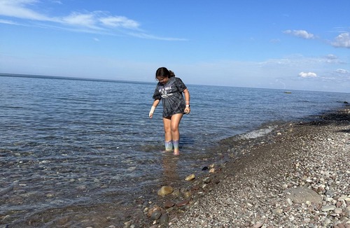 Sodus Point House | Lake Ontario Country Home, Beautiful views and access to a rocky private beach.
