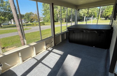 Westford Cottage | Lake view 2-bedroom cottage with new hot tub