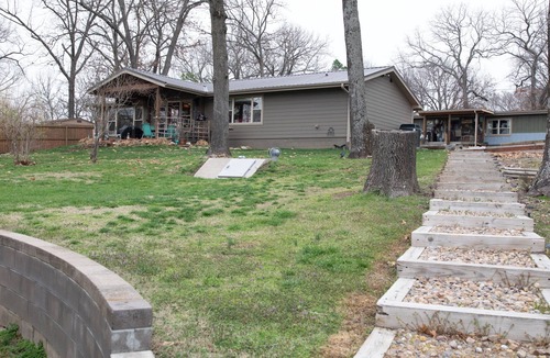 Grove Cabin | Lakefront Cabin in Grove, OK with Private Dock