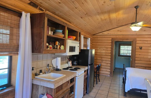Daingerfield Cabin | Lakefront Cabin Little Red Hen