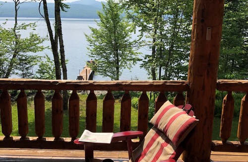 Pittsburg House | Lakefront Log Home on First Connecticut Lake - Moosewood