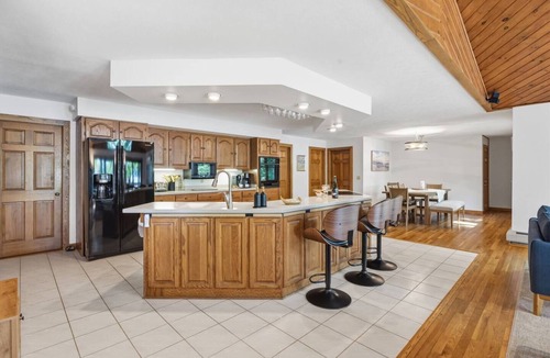 Burdett House | Lakefront Seneca Lake retreat with a private beach, dock, hot tub, and game room. Minutes from wineries and Watkins Glen. Pet friendly.