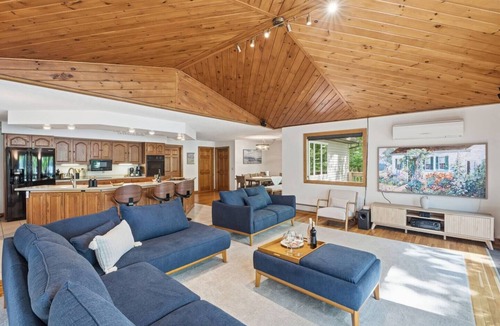Burdett House | Lakefront Seneca Lake retreat with a private beach, dock, hot tub, and game room. Minutes from wineries and Watkins Glen. Pet friendly.