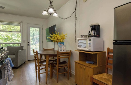 Flat Rock Condo | Lakeview 1BR Condo w/Deck | Walk to Village | Free Tickets