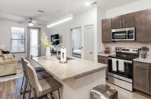 North Arlington Apartment | Landing | Stylish 2BD, Gym, Yoga Studio