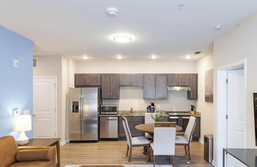 Valley Falls Apartment | Landing | Stylish 2BD, Gym, Game Room