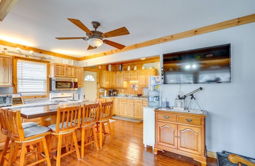 Lime Lake-Machias Cottage | Lime Lake Cottage w/Lakefront Deck & Dock!