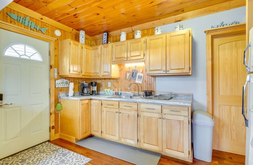Lime Lake-Machias Cottage | Lime Lake Cottage w/Lakefront Deck & Dock!