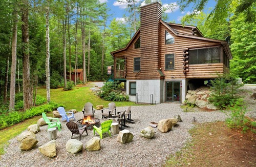 Chestertown House | Log Cabin on 30 acres on Kelm Pond