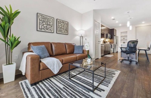 Frisco Apartment | Luxe 1 BD Stay w/Pool, Gym & EV Charger