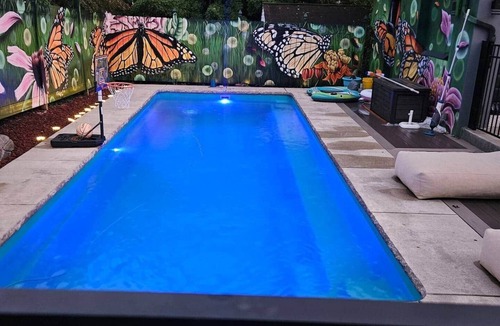 Brighton Heights House | Luxe craftsman with heated pool, 5 mins to stadium