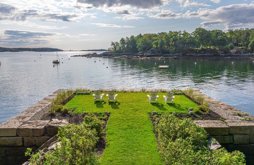 Portland House | Luxurious island home on the water, 30 minute ferry ride from Portland Maine