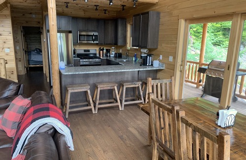 Gilead Cabin | Luxury Cabin nr Sunday River: Mtn Views, Hot Tub, Ski Hike ATV