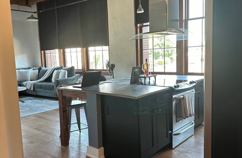 Downtown Rochester Apartment | Luxury industrial loft, perfectly located in the heart of downtown Rochester.