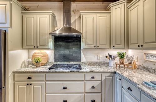 Blue Ridge Cabin | Luxury Living and Premier Fishing on Toccoa River! Hot Tub!