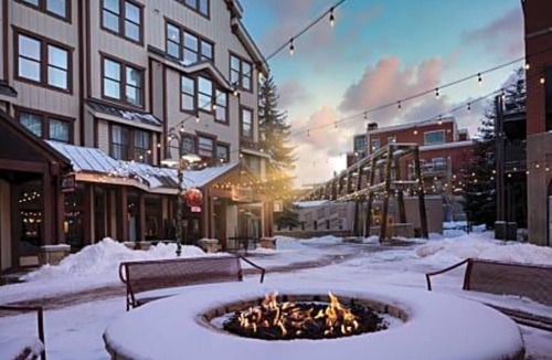 Deer Valley Hotel | Marriott's Summit Watch Ski in/out, 1 bedroom, Queen sleeper,1 bath, fireplace