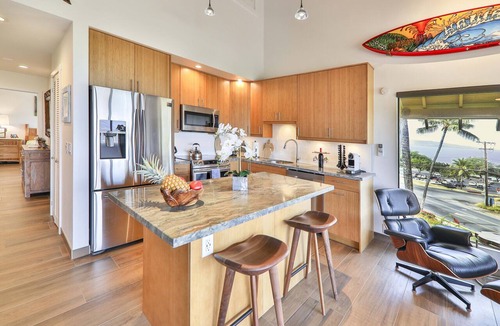 Kihei Condo | Maui Dream Place at Maui Kamaole G-209, Direct Ocean View, 2 Story Modern Condo