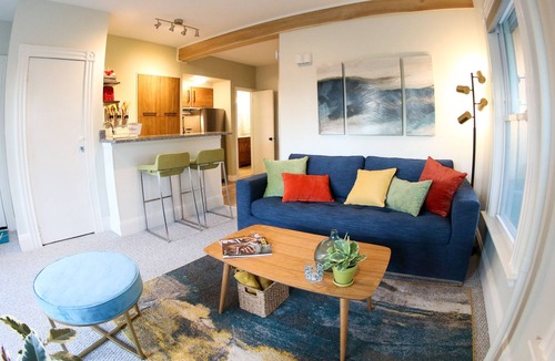 Willard Apartment | Modern Apartment Two Blocks from Willard Beach in South Portland