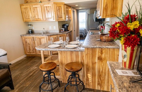 Satin Cabin | Modern Tiny Cabin on 550-acre Ranch, ATV, & Safari.