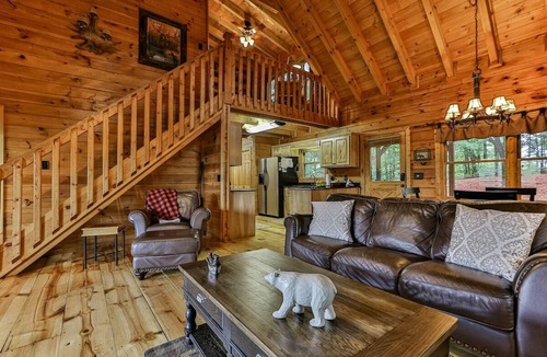 Ellijay Cabin | Moonlight Hideaway | Ellijay, GA