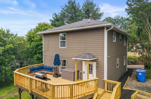 East End - Valley Street House | Mountain City Hideaway - Downtown Asheville Retreat with Game Room, Deck + Grill
