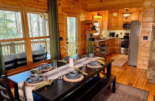 Ellijay Cabin | Mountain Hideaway - Hot Tub, Fire Pit, Close to Town