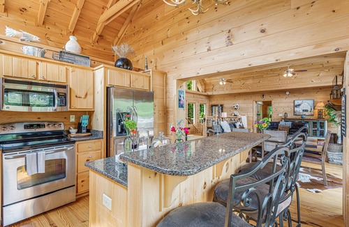 Lake Lure Cabin | Mountain Retreat at Rumbling Bald - Hot Tub, Firepit, Resort Amenities, Sleeps 8