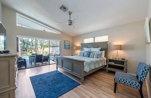 Naples Park House | Naples Park Paradise with salt water heated pool.