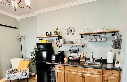 Naples House | Nestled Inn, our cozy suite in the Village of Naples, N.Y.